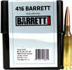 Our new match grade 416 ammunition is loaded with a 452 gr MTAC Cutting Edge Bullet which has a much higher ballistic coefficient than our previous bullet. This change combined with the consistency of...